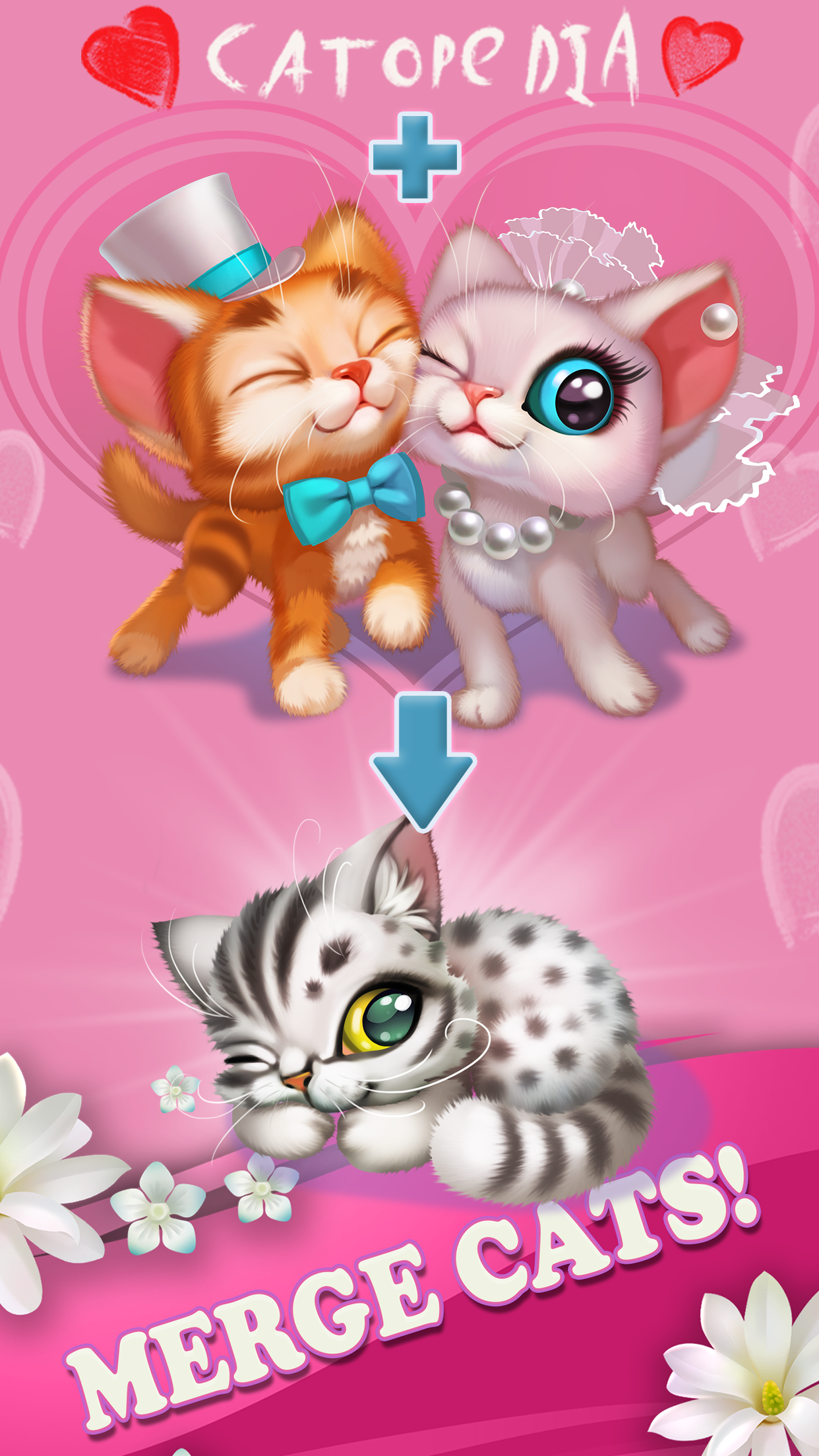 اسکرین شات 3 بازی Catopedia - Merge My Cat