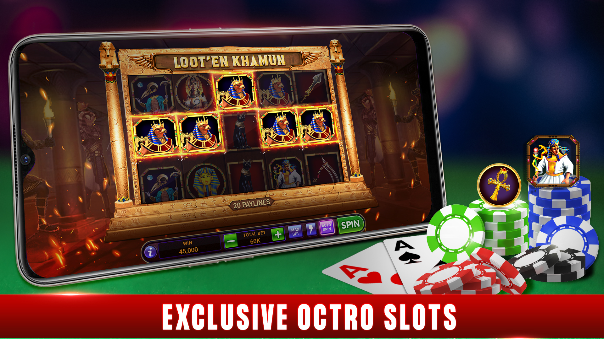 اسکرین شات 3 بازی Octro Poker holdem poker games