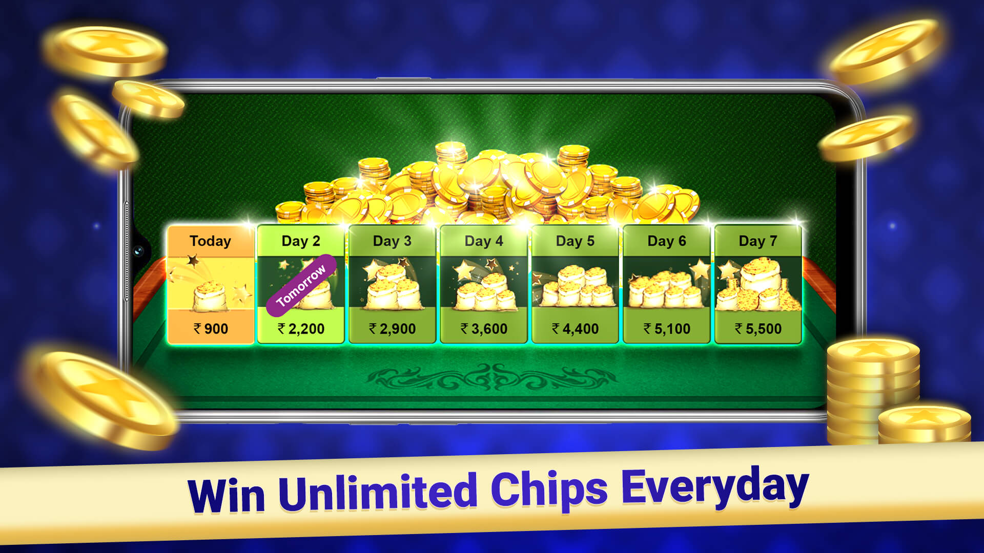 اسکرین شات 5 بازی Indian Rummy -Teen Patti Rummy