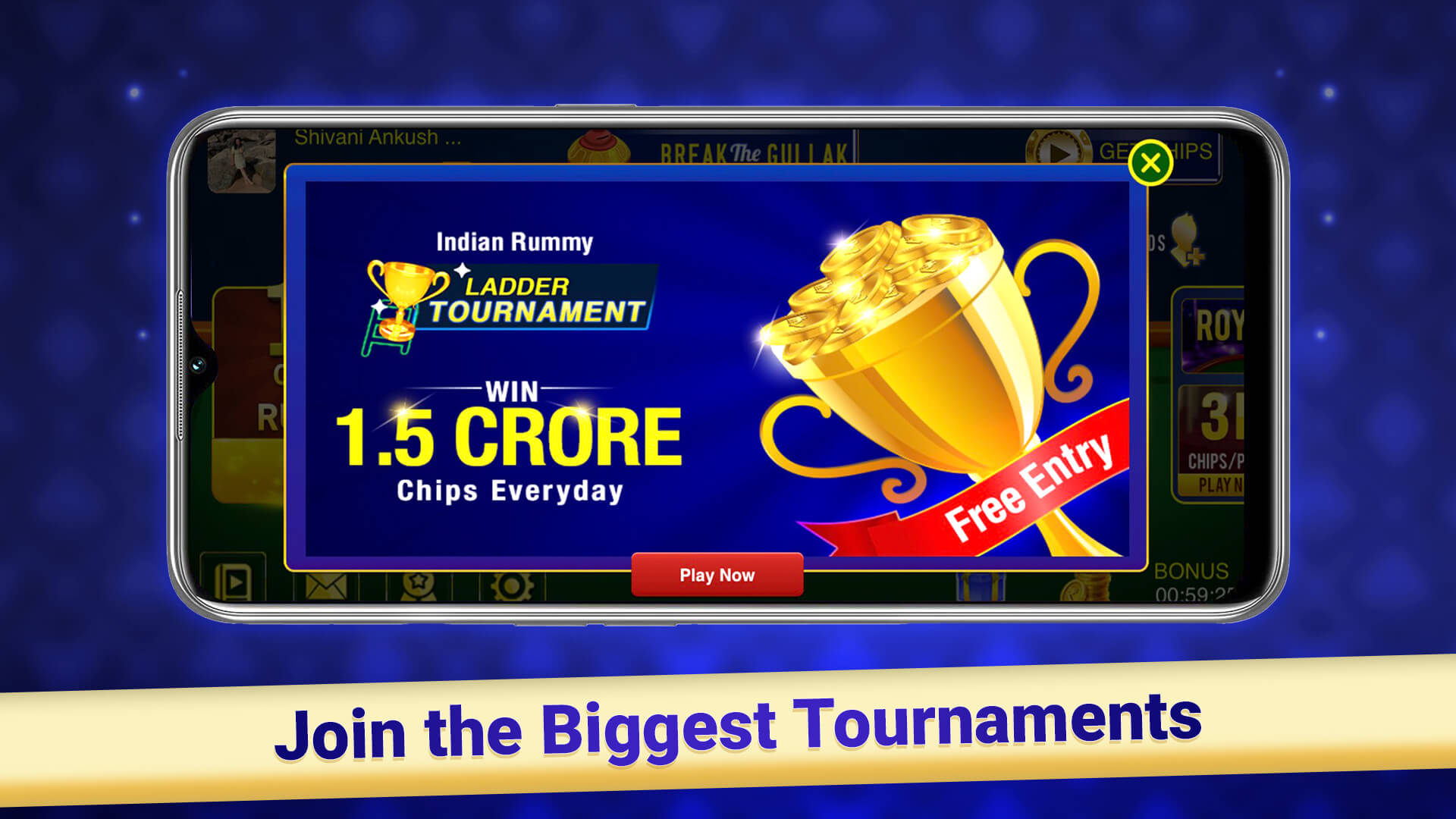 اسکرین شات 6 بازی Indian Rummy -Teen Patti Rummy