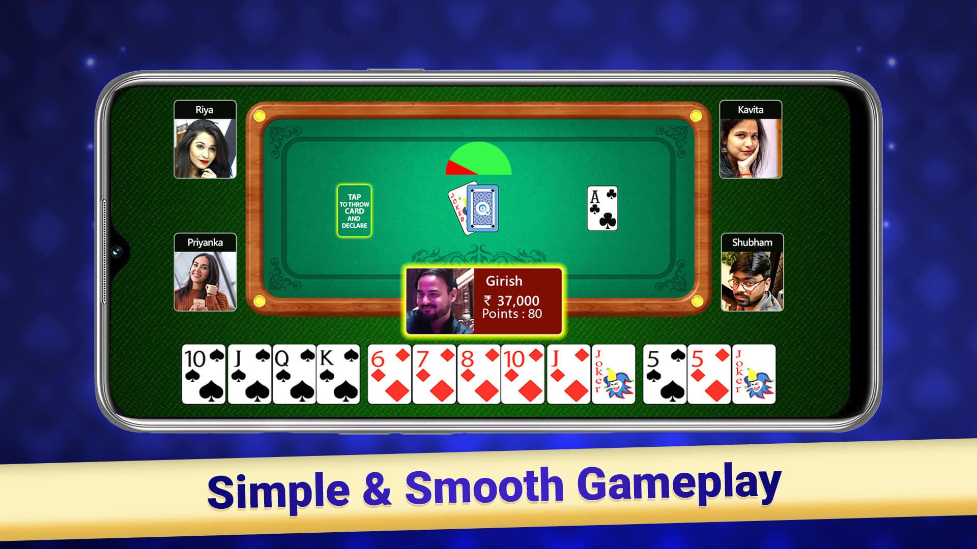 اسکرین شات 3 بازی Indian Rummy -Teen Patti Rummy