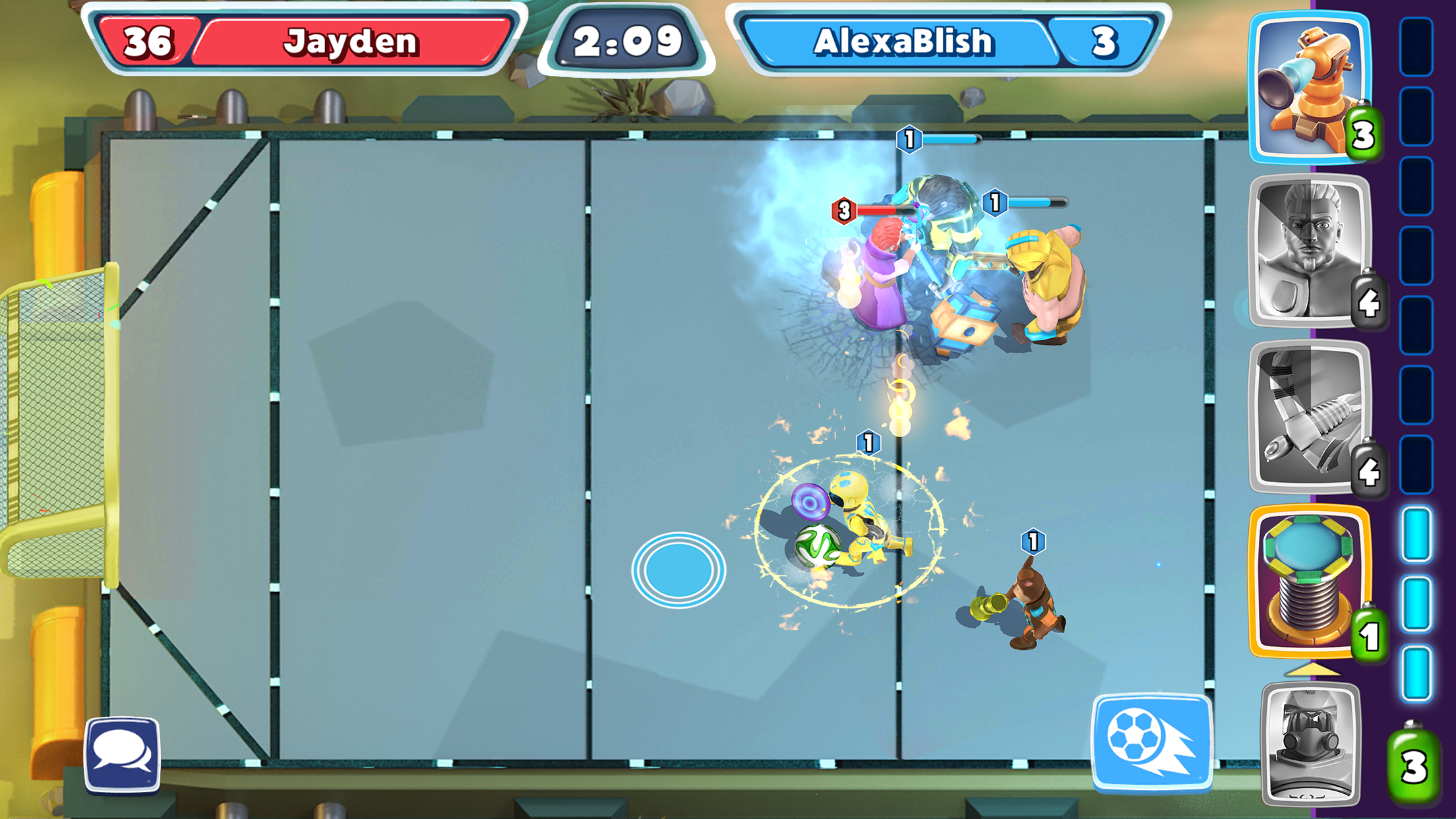 اسکرین شات 3 بازی Soccer Battles