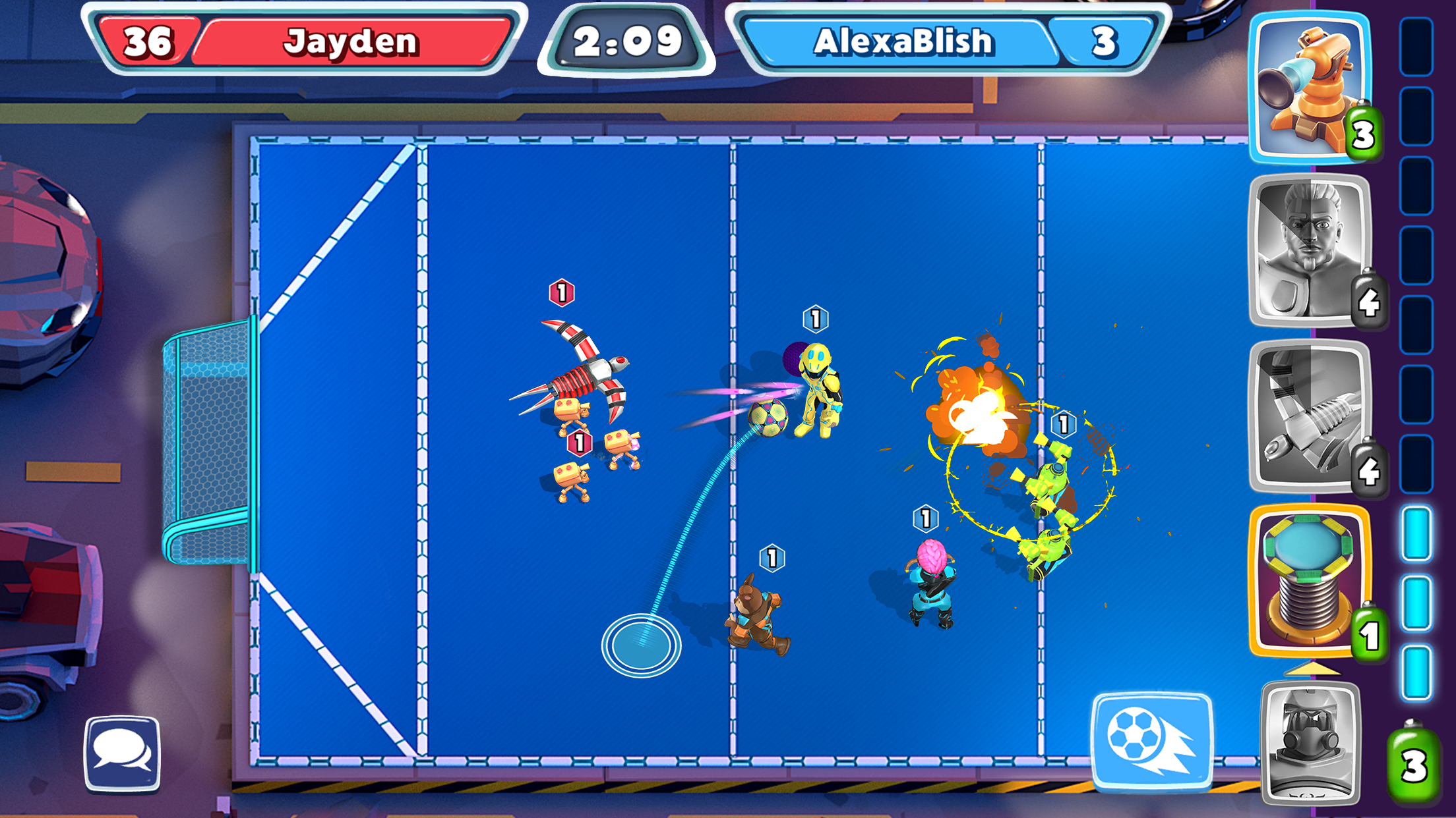 اسکرین شات 5 بازی Soccer Battles