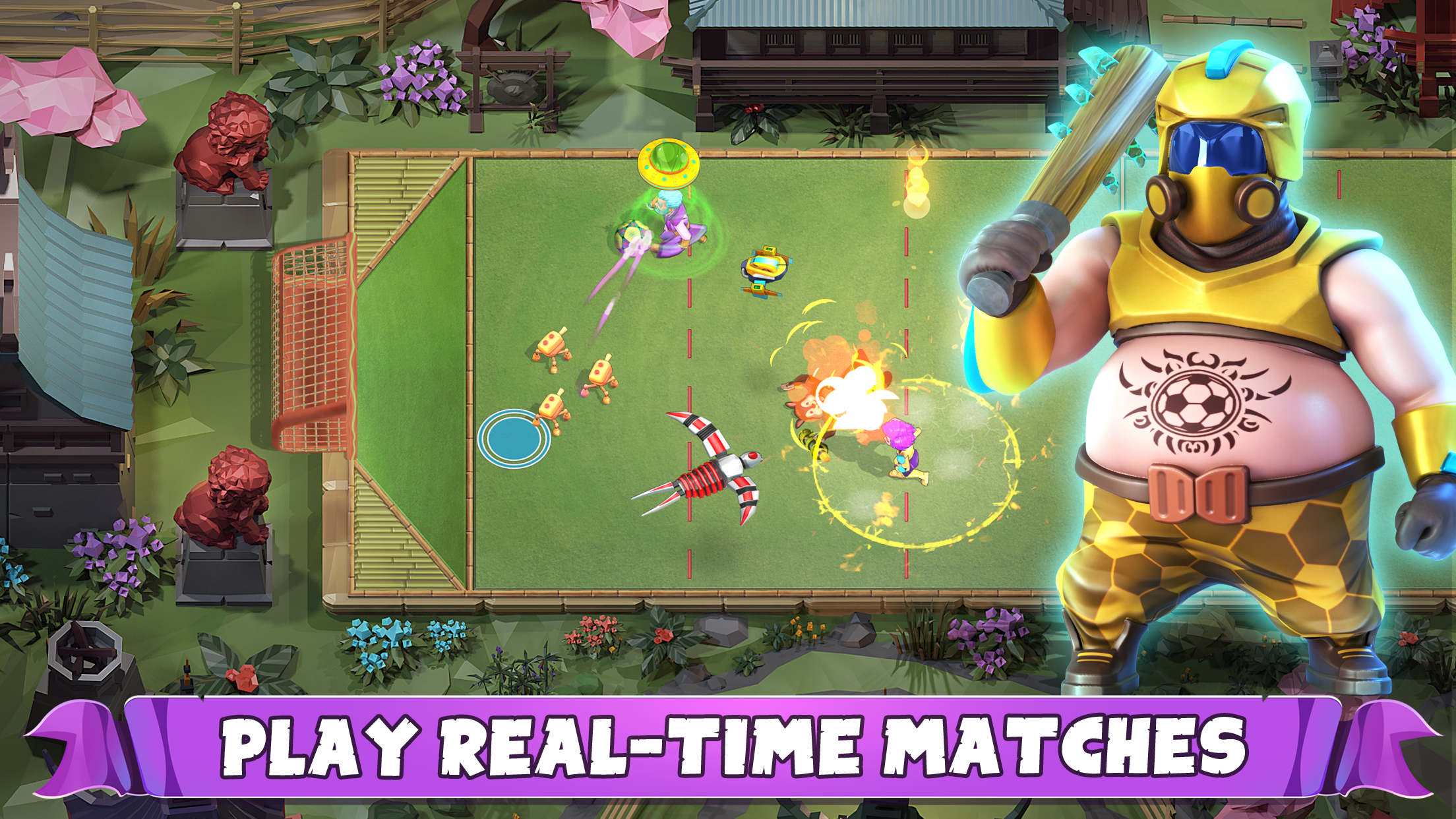 اسکرین شات 1 بازی Soccer Battles