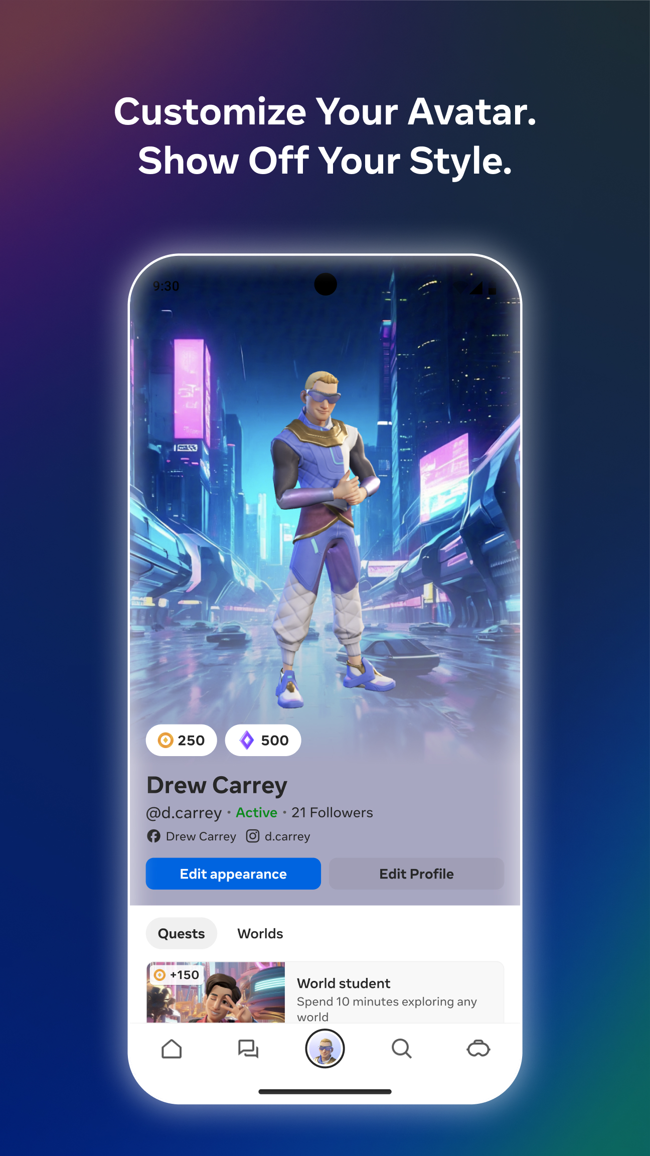 اسکرین شات 2 برنامه Meta Horizon