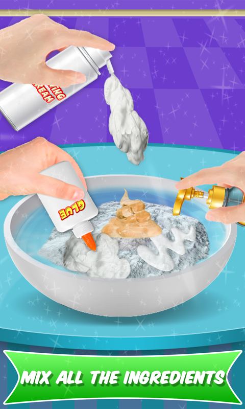 اسکرین شات 5 بازی Relaxing DIY Slime Making Game