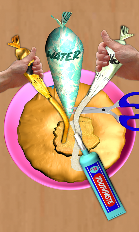 اسکرین شات 3 بازی Relaxing DIY Slime Making Game