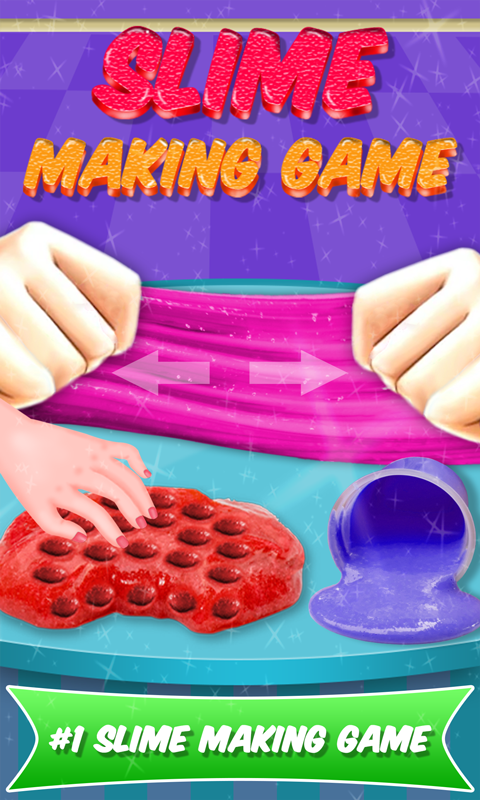 اسکرین شات 1 بازی DIY Slime Making Game! Oddly S