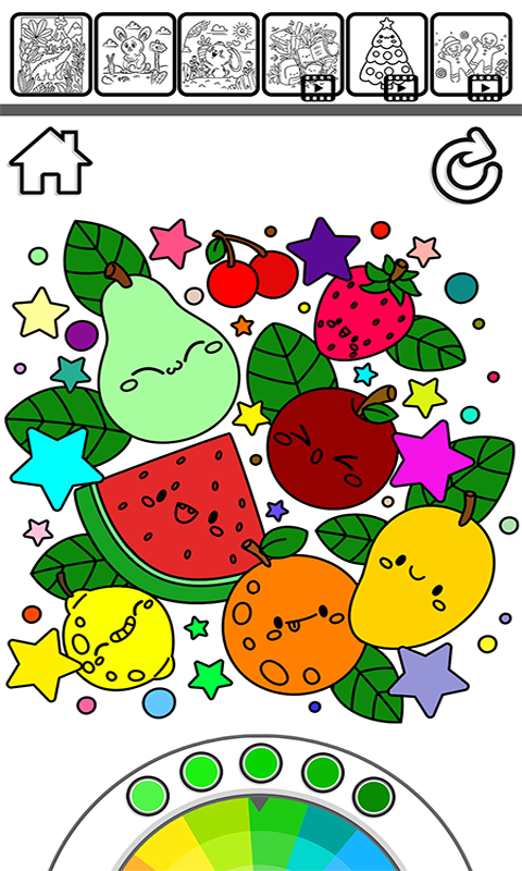 اسکرین شات 1 بازی Coloring Pages - Color Match