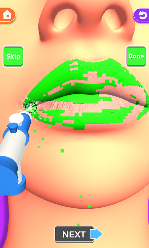 اسکرین شات 2 بازی Lips Done! Satisfying 3D Lip A