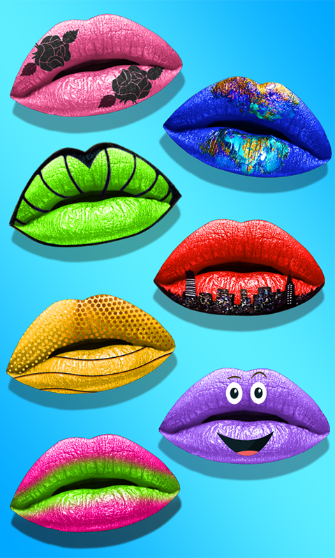 اسکرین شات 7 بازی Lips Done! Beauty Lip Art