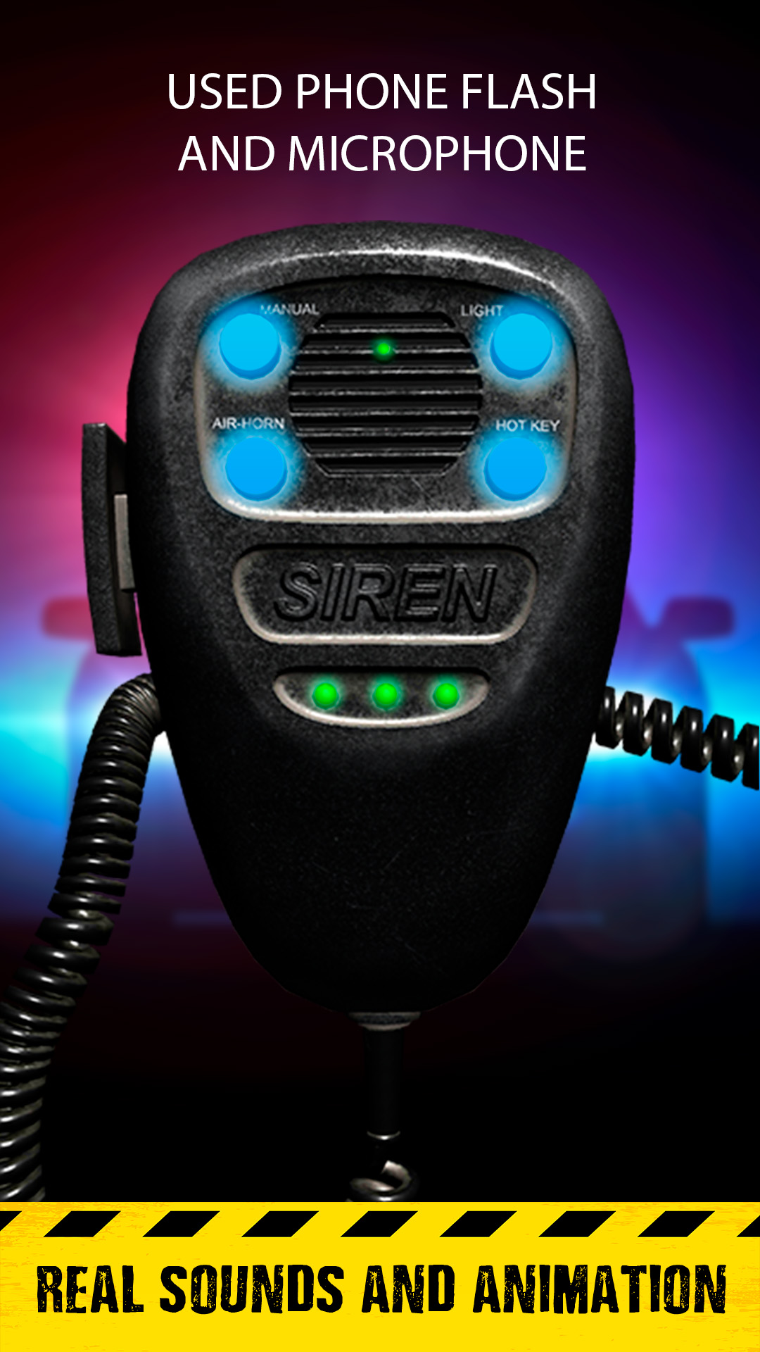 اسکرین شات 2 بازی Siren sounds set: siren system