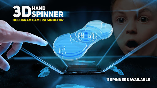 اسکرین شات 4 بازی Hand spinner hologram pyramid 3D Projector