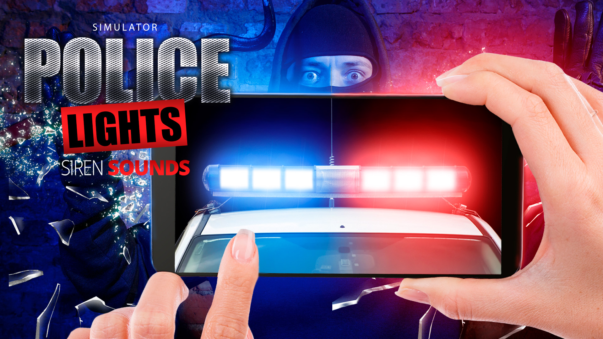 اسکرین شات 1 بازی Siren police flasher sound