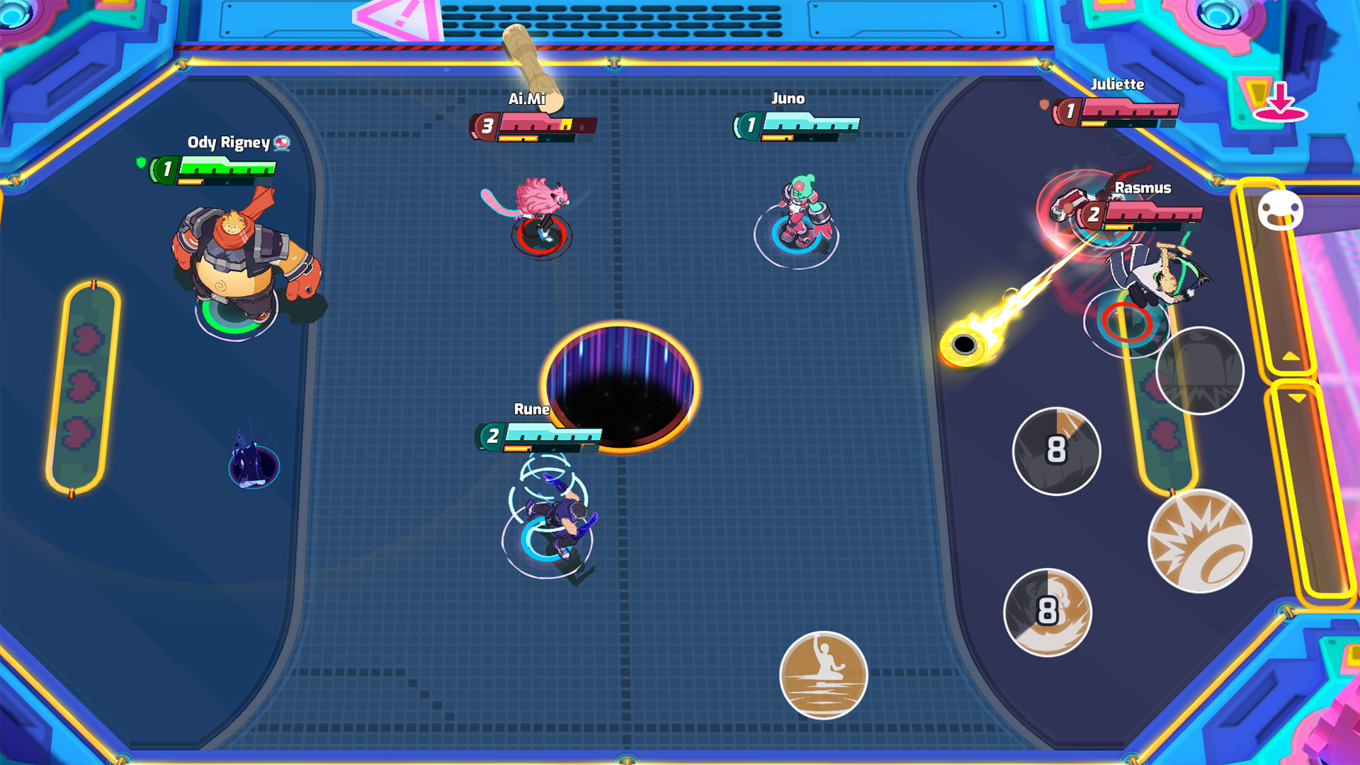 اسکرین شات 1 بازی Omega Strikers