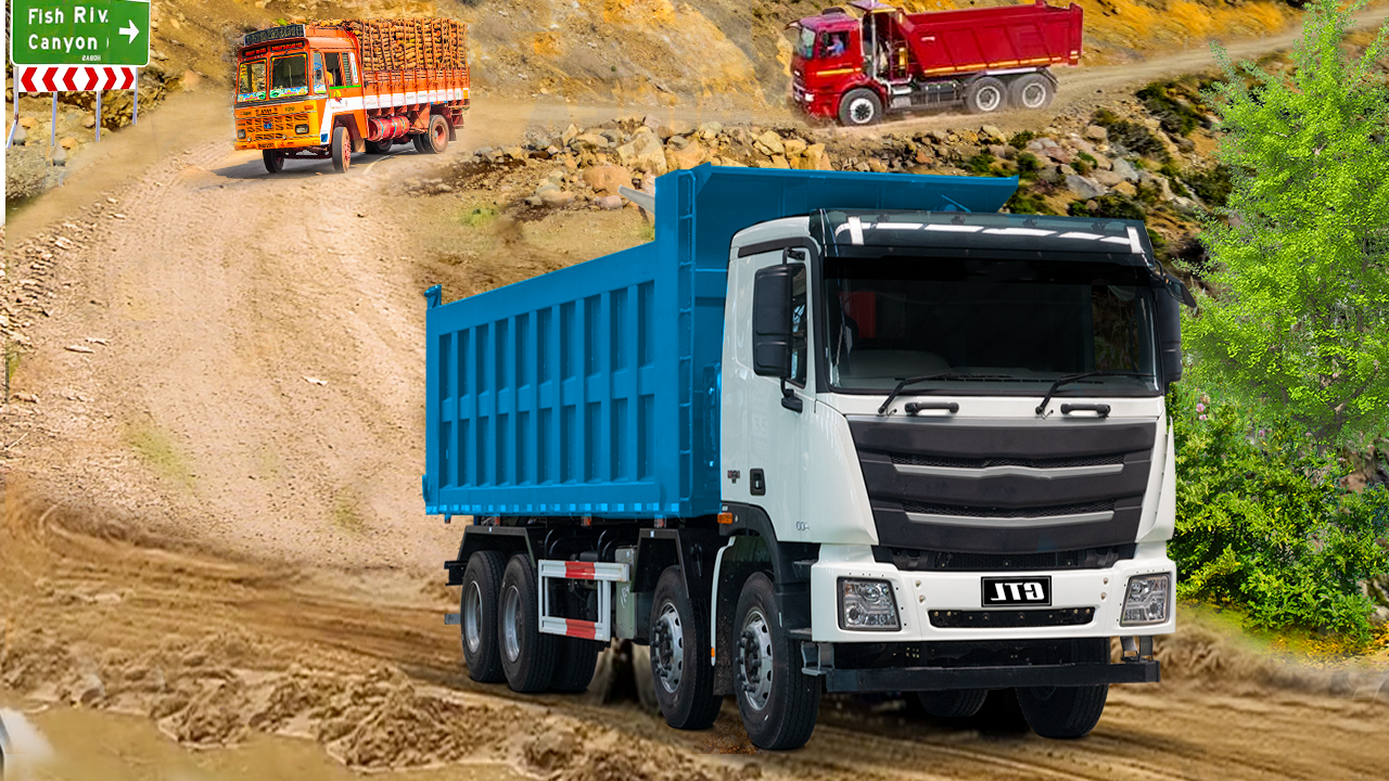 اسکرین شات 2 بازی Uphill Logging Truck Simulator