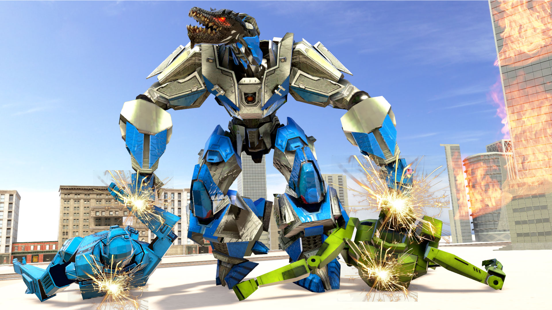 اسکرین شات 7 بازی Robot Car Permainan Robot Game