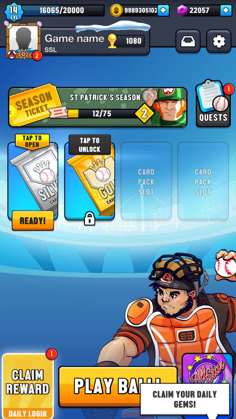 اسکرین شات 2 بازی Super Hit Baseball