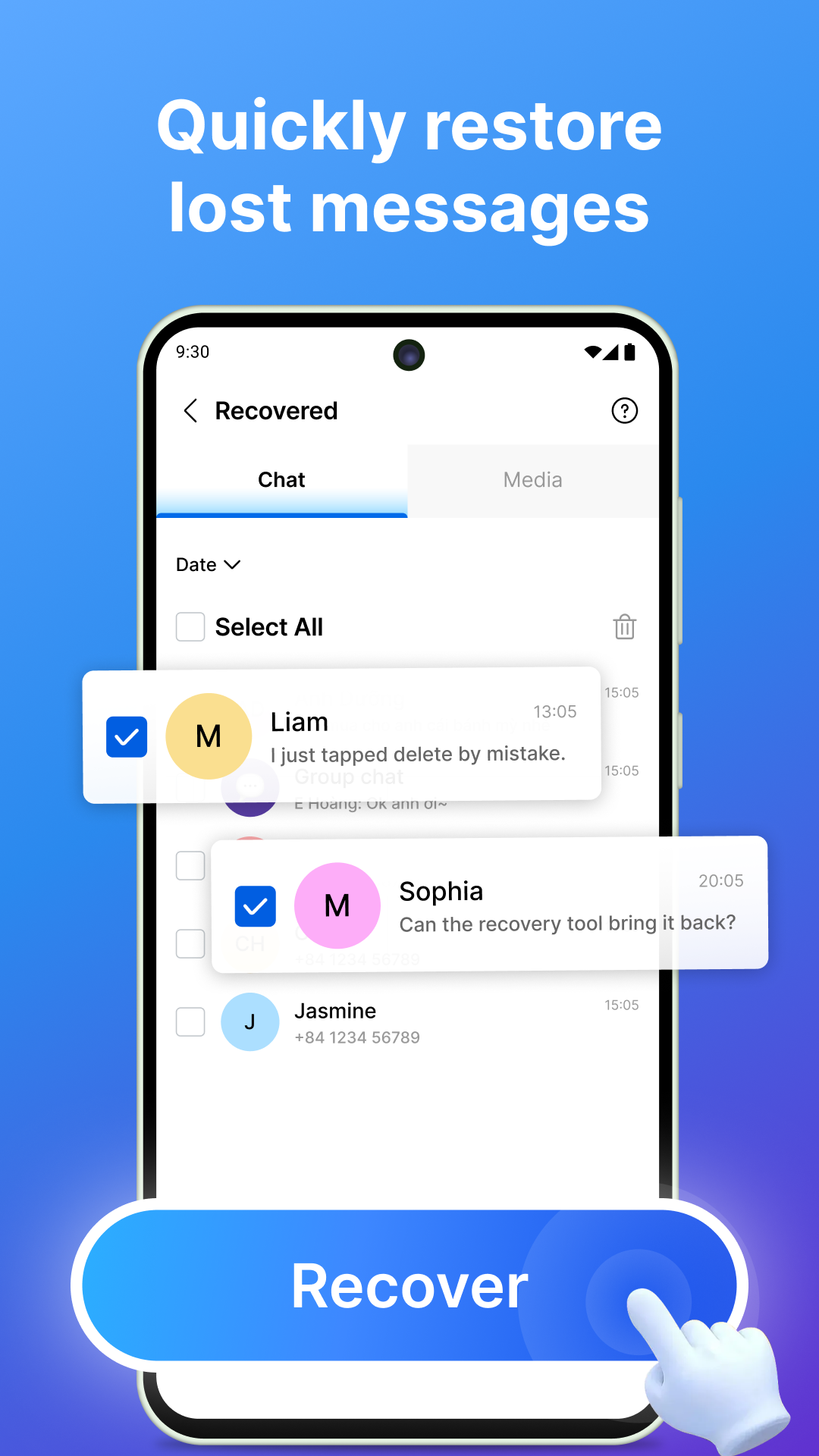 اسکرین شات 7 برنامه All Recovery - Photos, Videos
