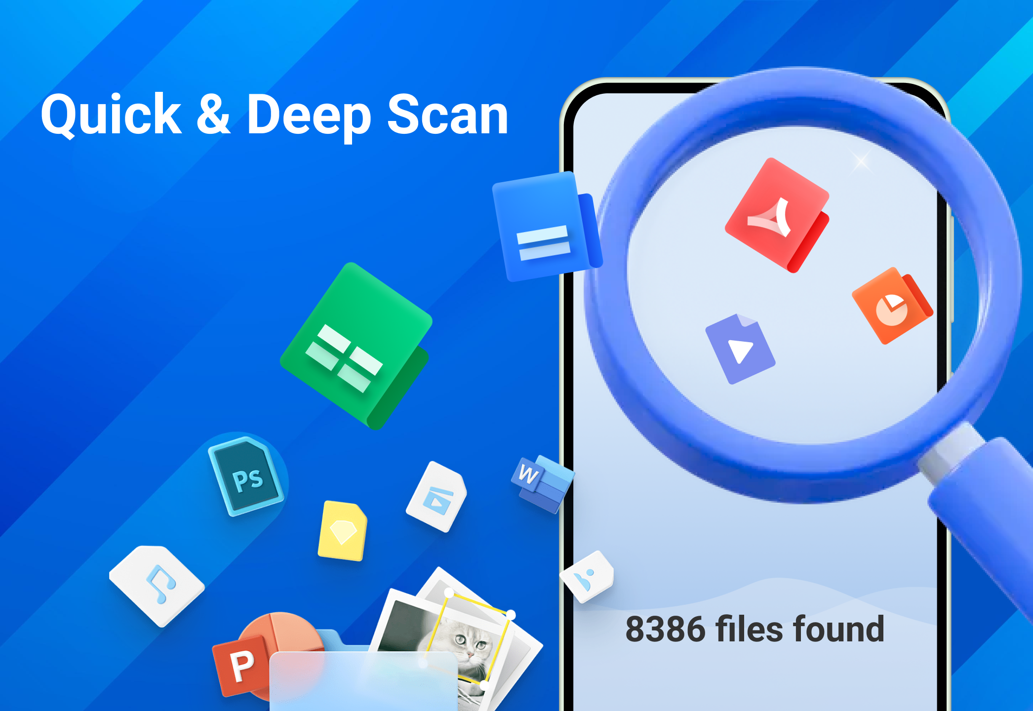 اسکرین شات 2 برنامه All Recovery - Photos, Videos