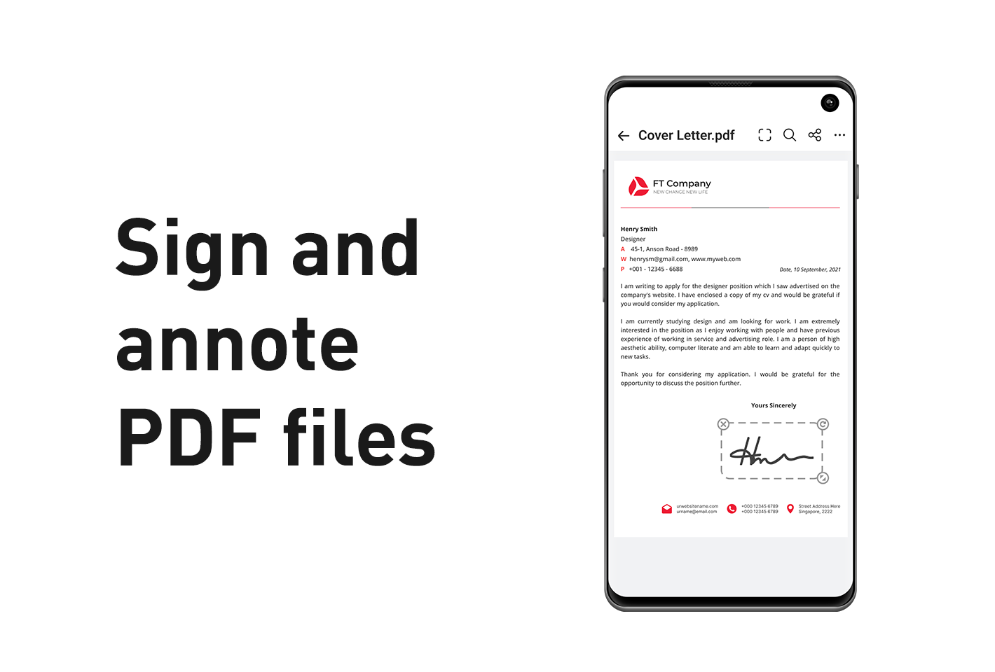 اسکرین شات 3 برنامه Document Office: Read & Sign
