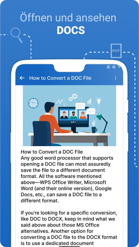 اسکرین شات 1 برنامه File Viewer - Office Suite