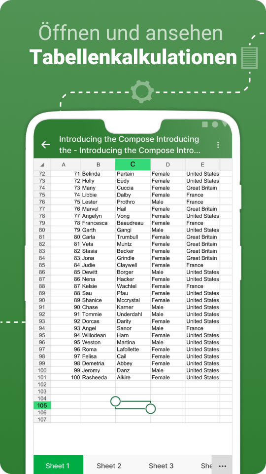 اسکرین شات 3 برنامه File Viewer - Office Suite
