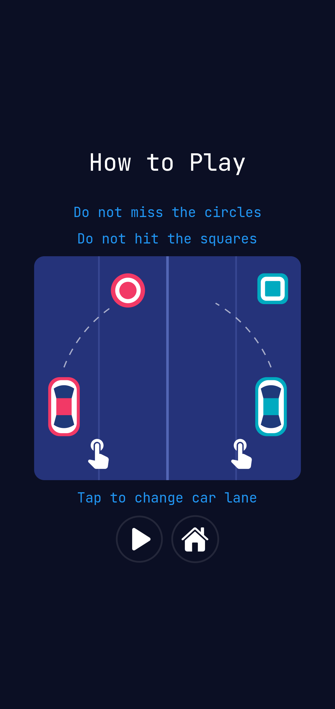 اسکرین شات 2 بازی Two Cars : 2 cars game