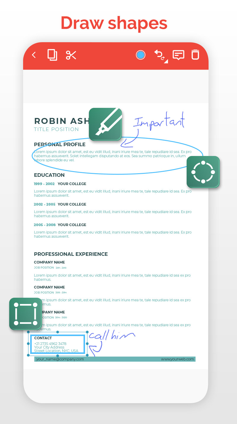اسکرین شات 7 برنامه PDF Editor- Edit &Sign Docs