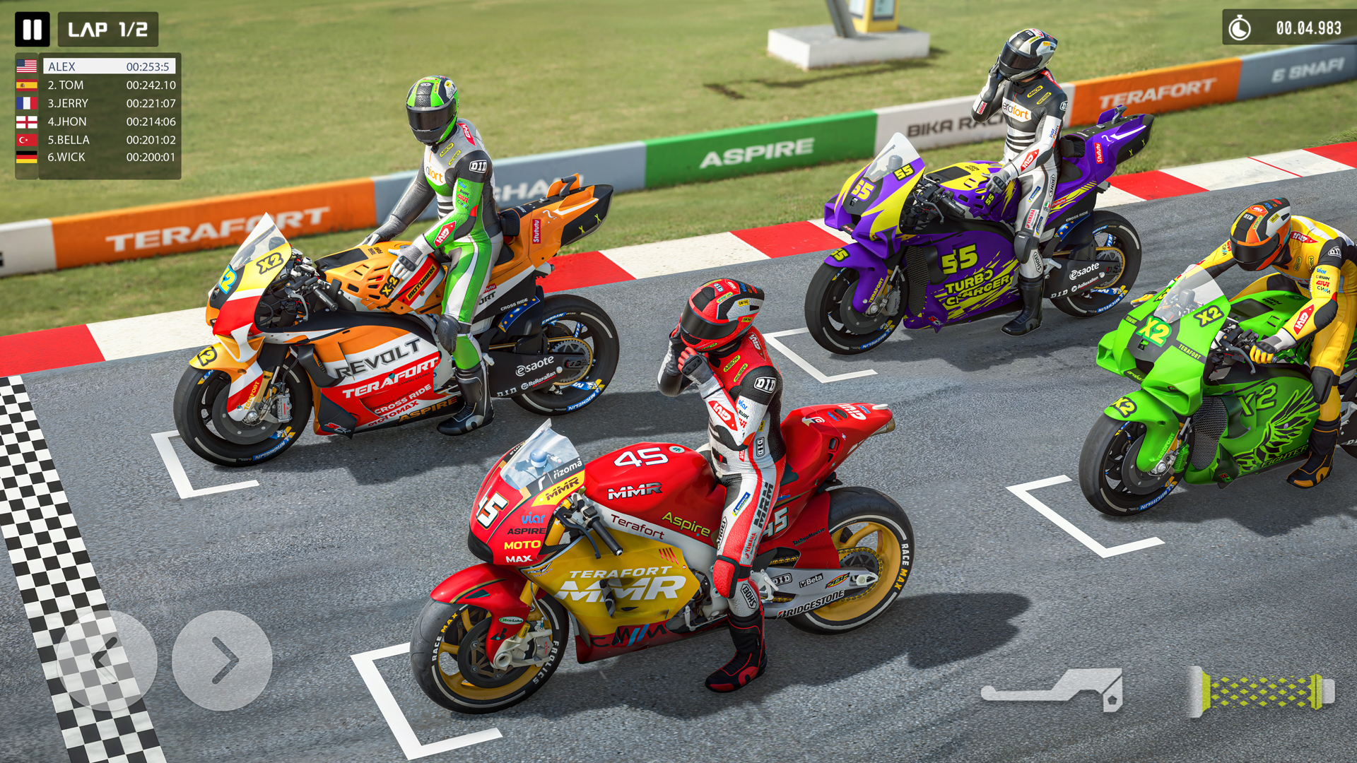 اسکرین شات 5 بازی MRM Bike Racing : Moto Game 3D