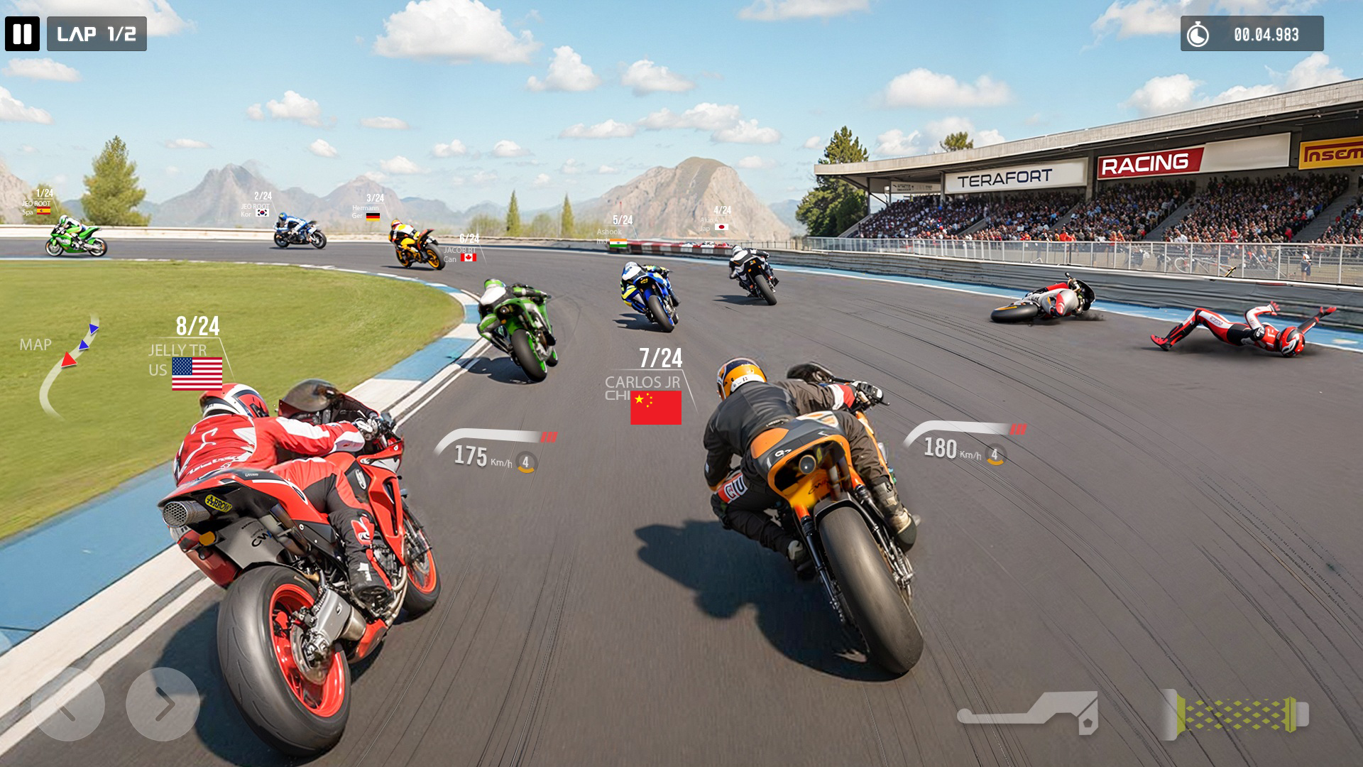 اسکرین شات 1 بازی MRM Bike Racing : Moto Game 3D