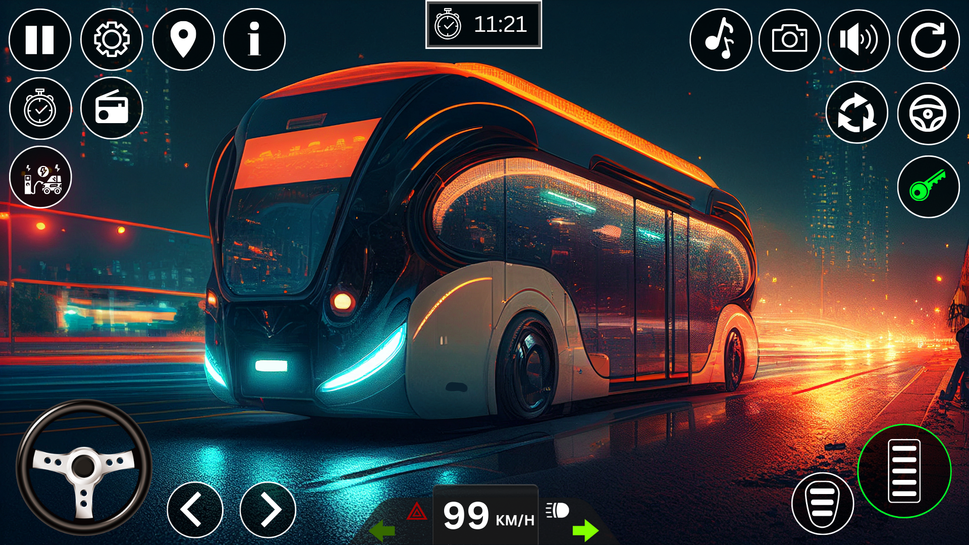 اسکرین شات 5 بازی Bus Simulator 3D - Bus Games