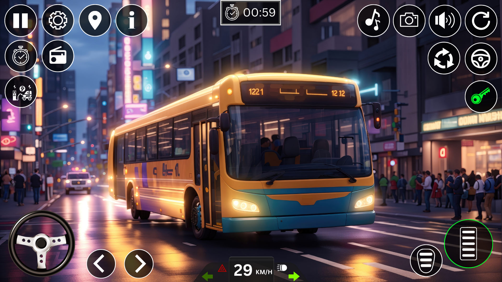اسکرین شات 8 بازی Bus Simulator 3D - Bus Games