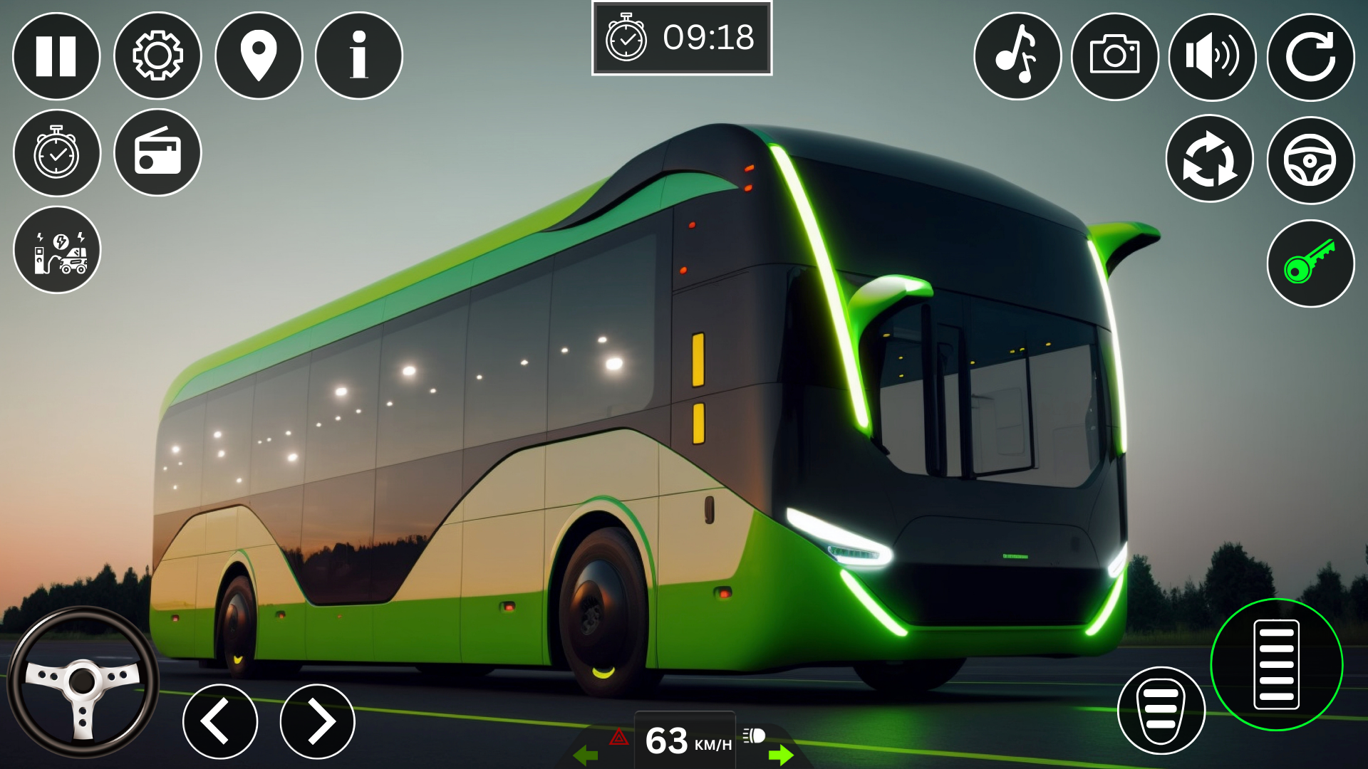 اسکرین شات 1 بازی Bus Simulator 3D - Bus Games