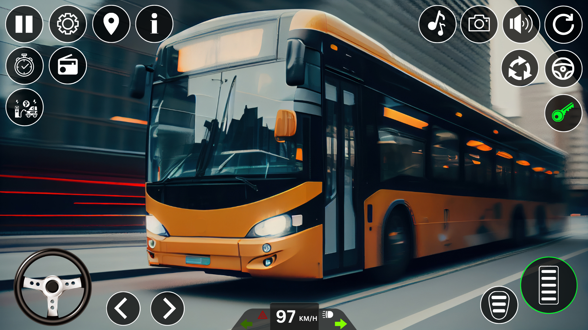 اسکرین شات 2 بازی Bus Simulator 3D - Bus Games
