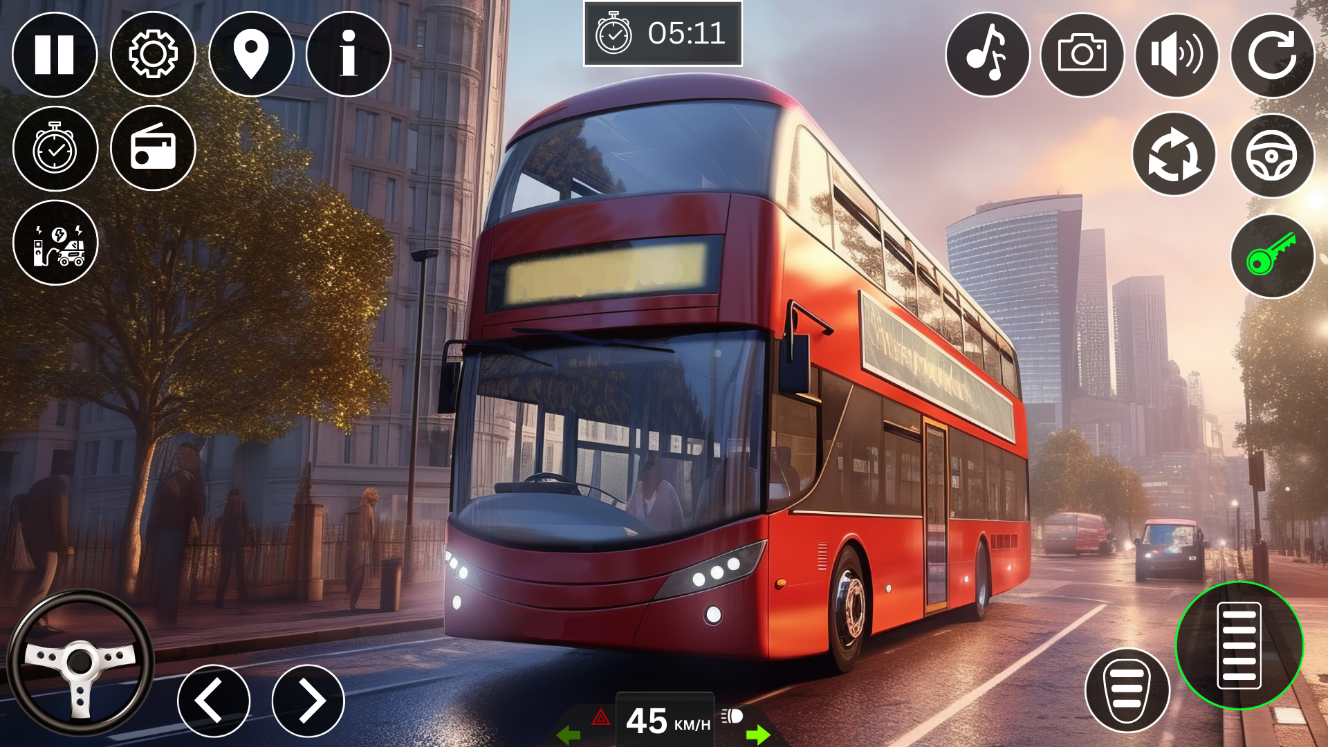 اسکرین شات 3 بازی Bus Simulator 3D - Bus Games