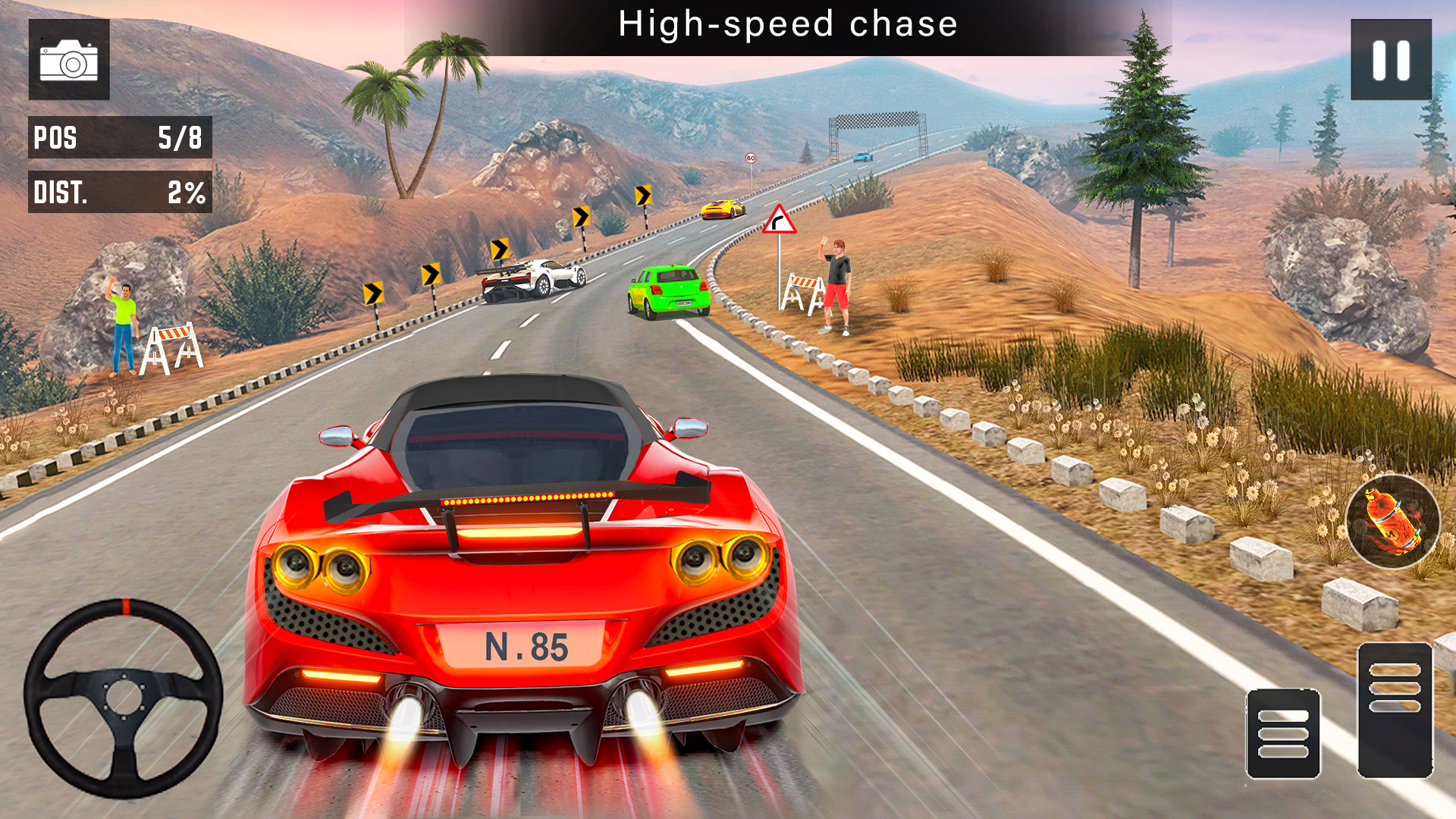 اسکرین شات 2 بازی Real Car Racing 3D : Car Game