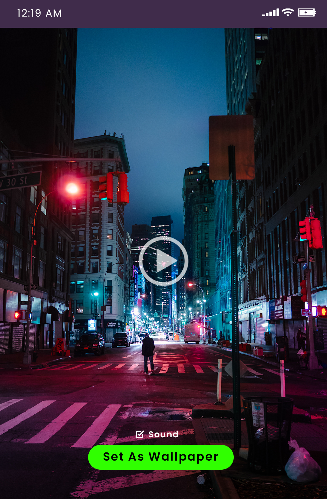 اسکرین شات 2 برنامه Live Video Wallpapers HD