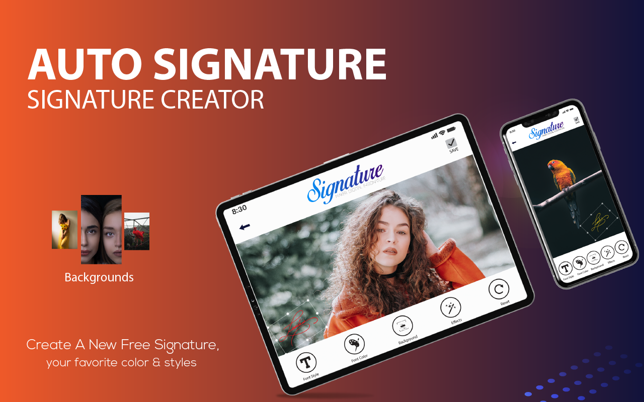 اسکرین شات 2 برنامه Digital Signature Maker Online
