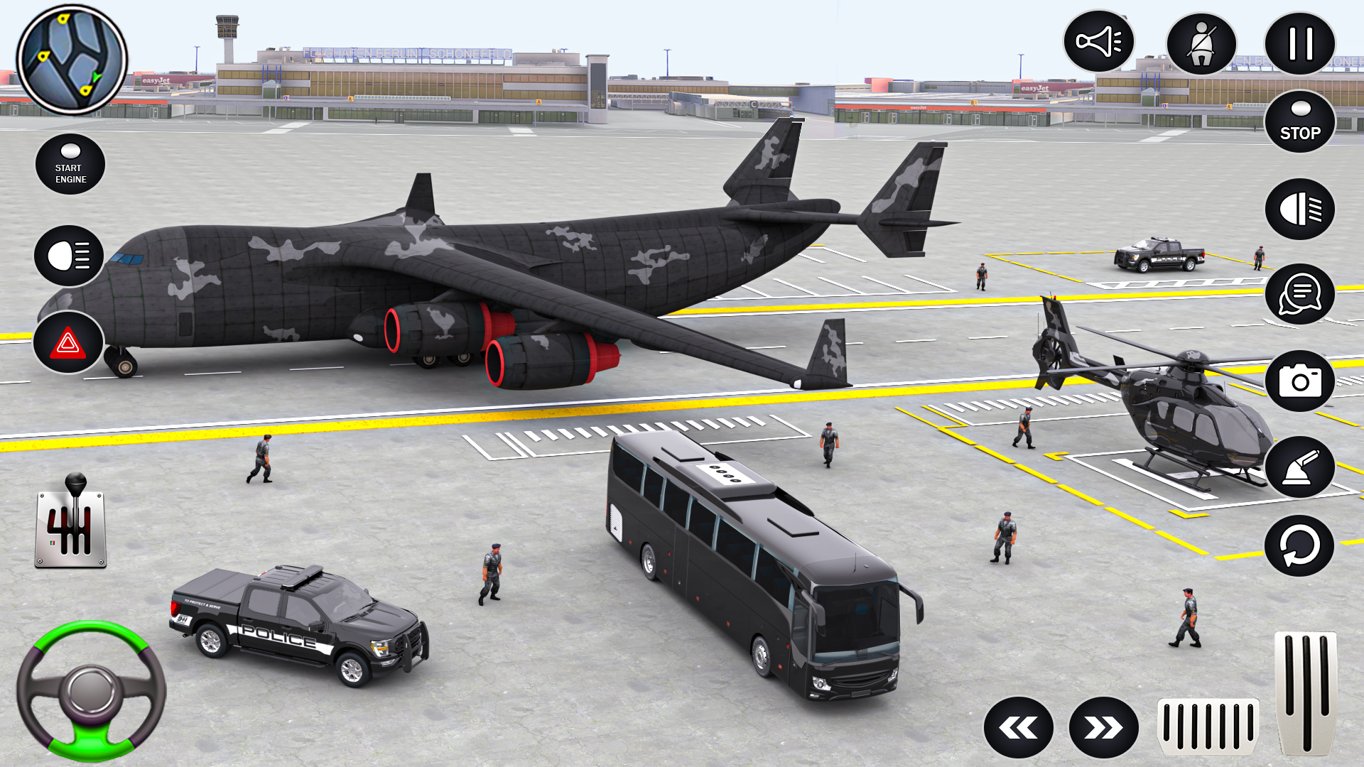 اسکرین شات بازی Army Transport Truck Games 5