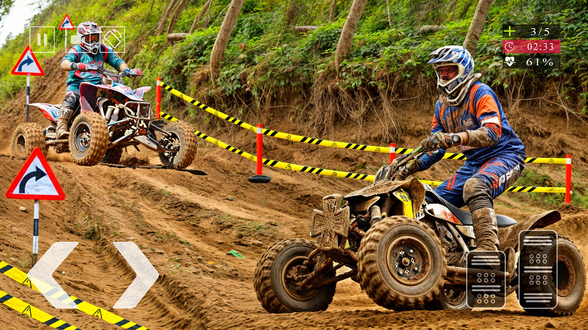 اسکرین شات 4 برنامه Atv Bike Game - Quad Bike Game
