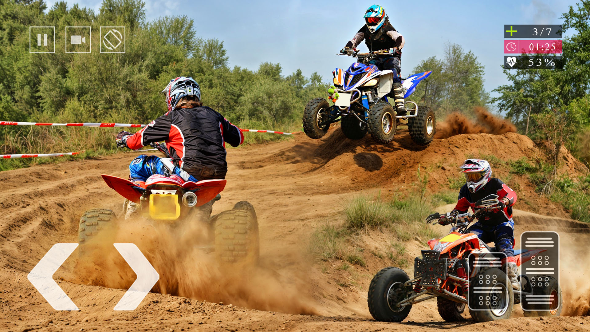 اسکرین شات 2 برنامه Atv Bike Game - Quad Bike Game