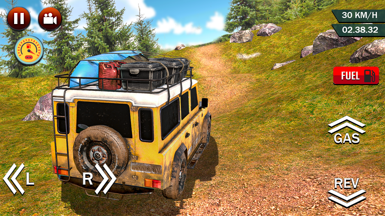 اسکرین شات 2 بازی Offroad 4X4 Jeep Driving Games