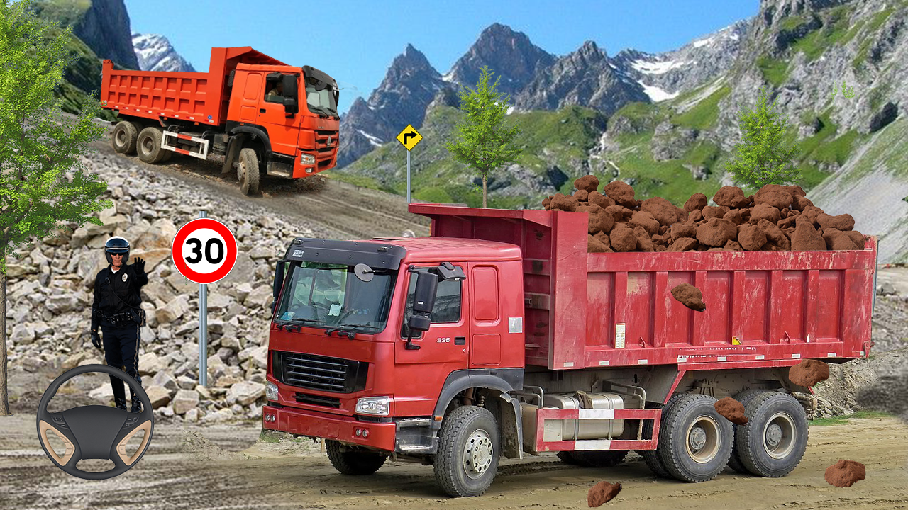 اسکرین شات 2 بازی Cargo Truck Simulator Offroad