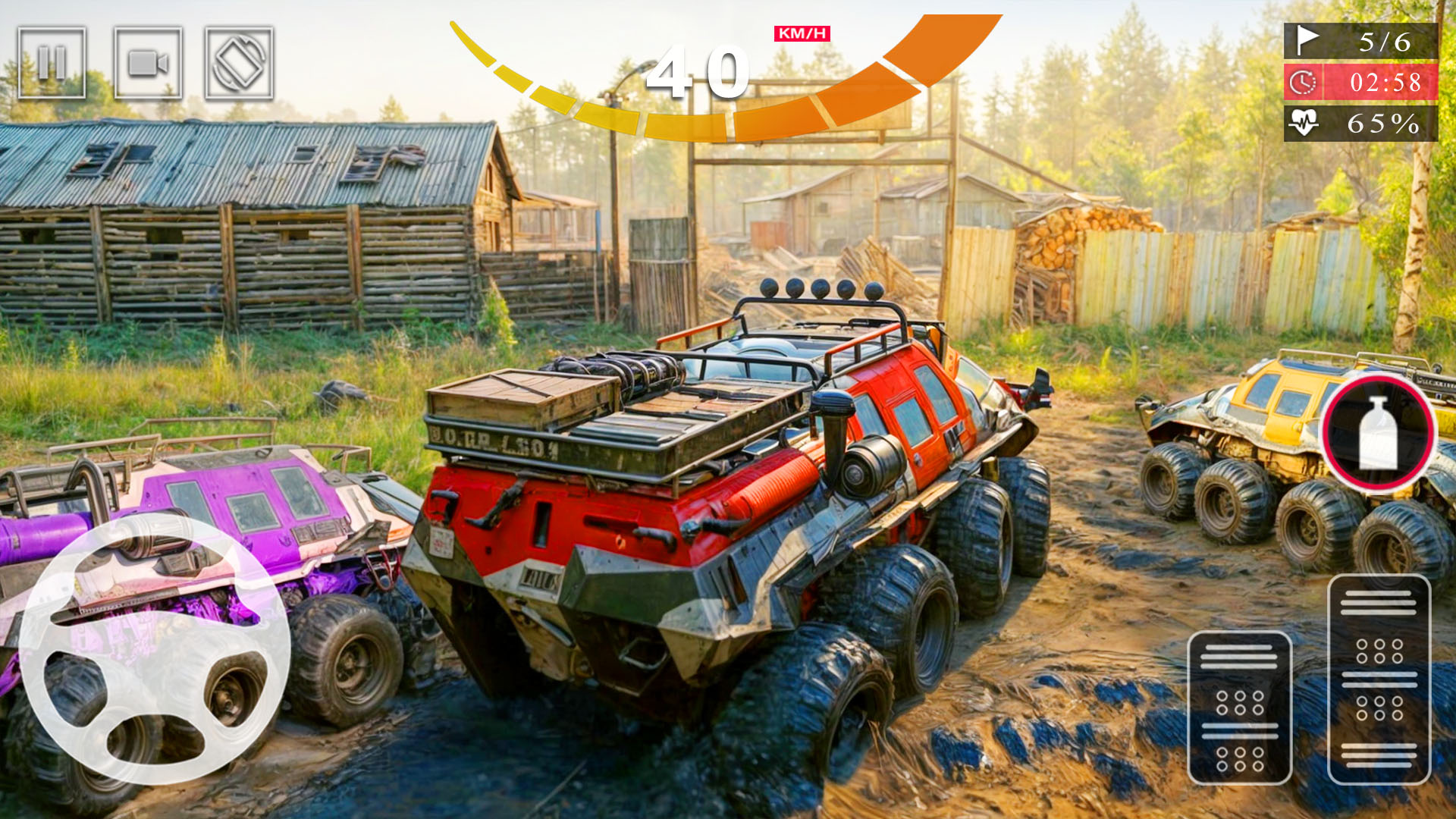 اسکرین شات 3 برنامه Offroad Games: Truck Simulator