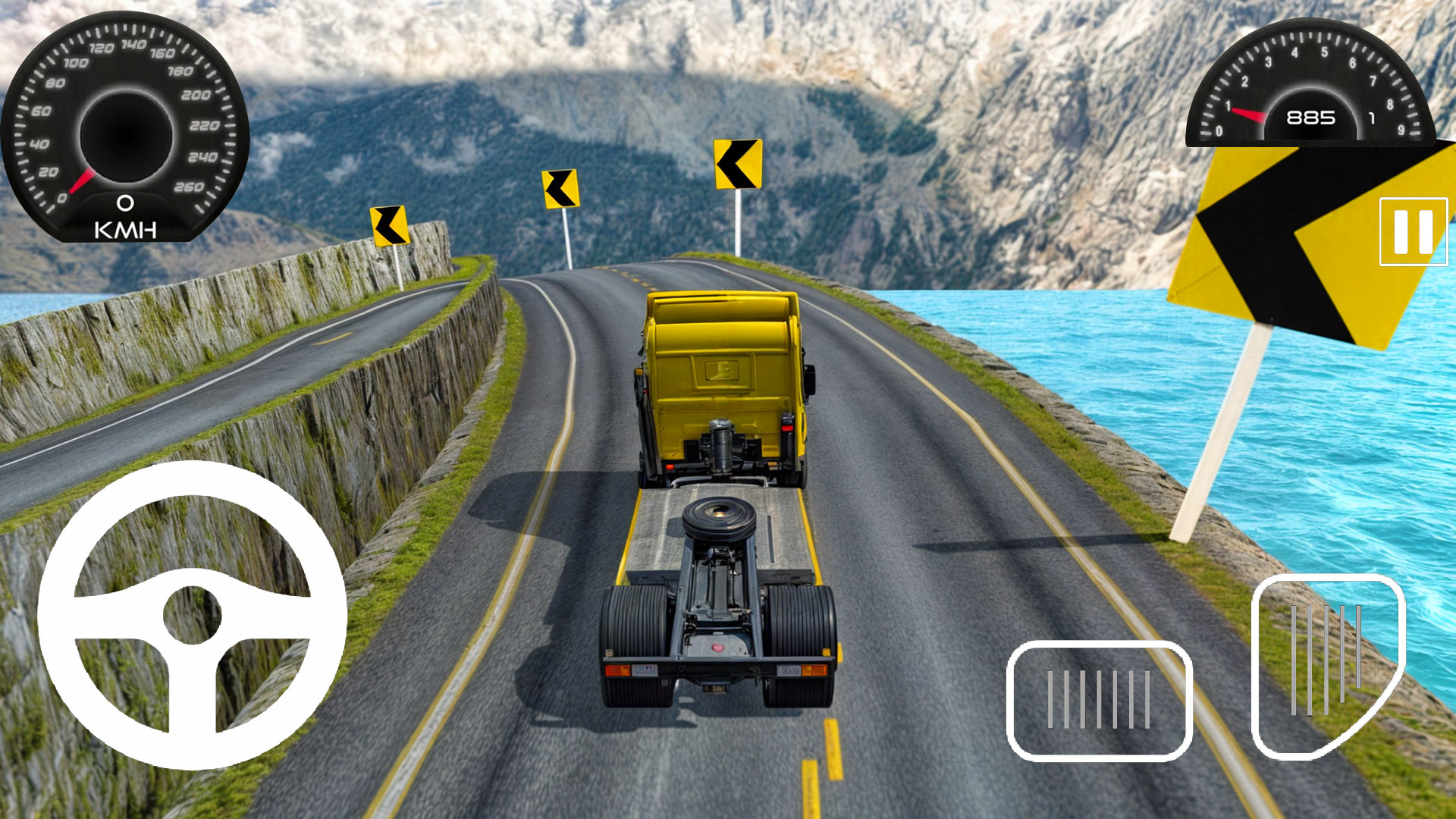 اسکرین شات 5 برنامه Offroad Games: Truck Simulator