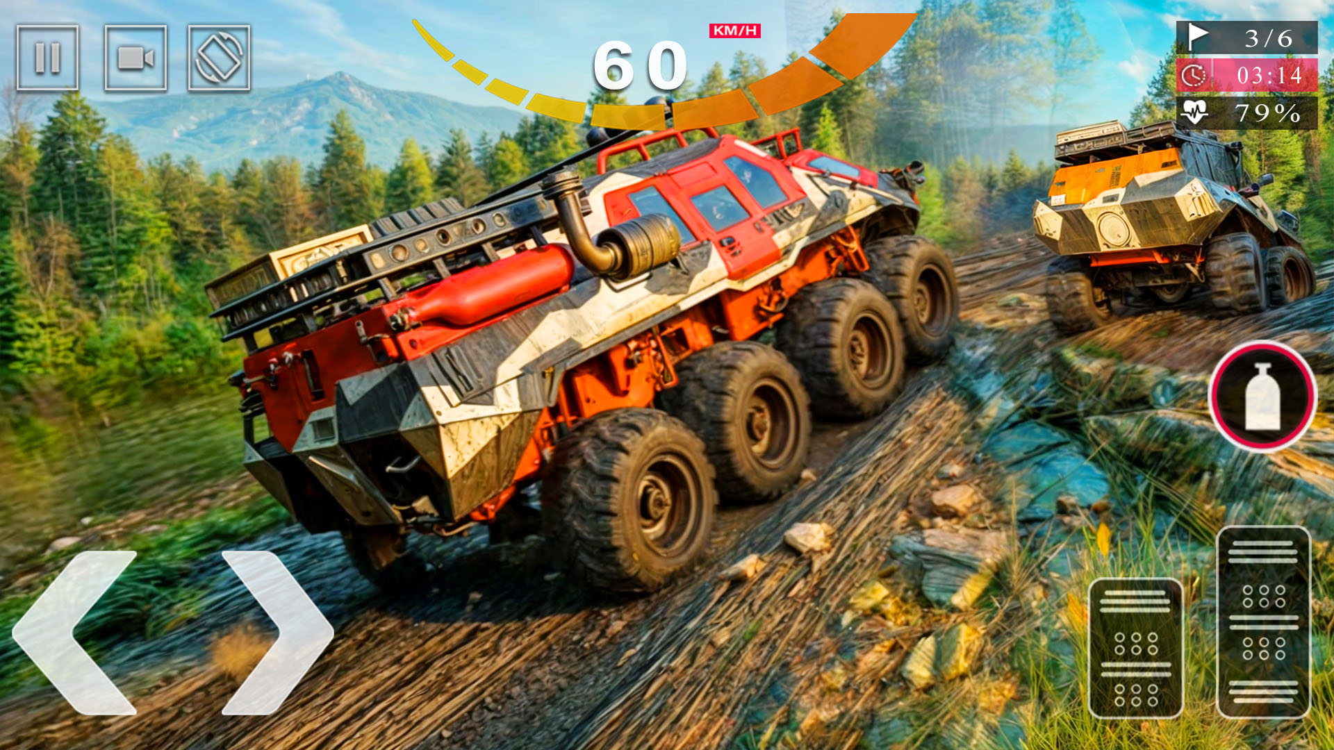 اسکرین شات 2 برنامه Offroad Games: Truck Simulator