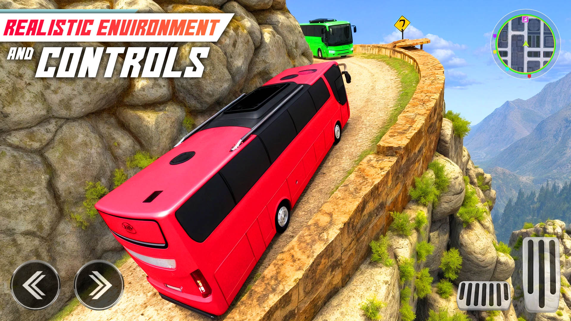 اسکرین شات 2 برنامه Bus Simulator - Offroad Bus