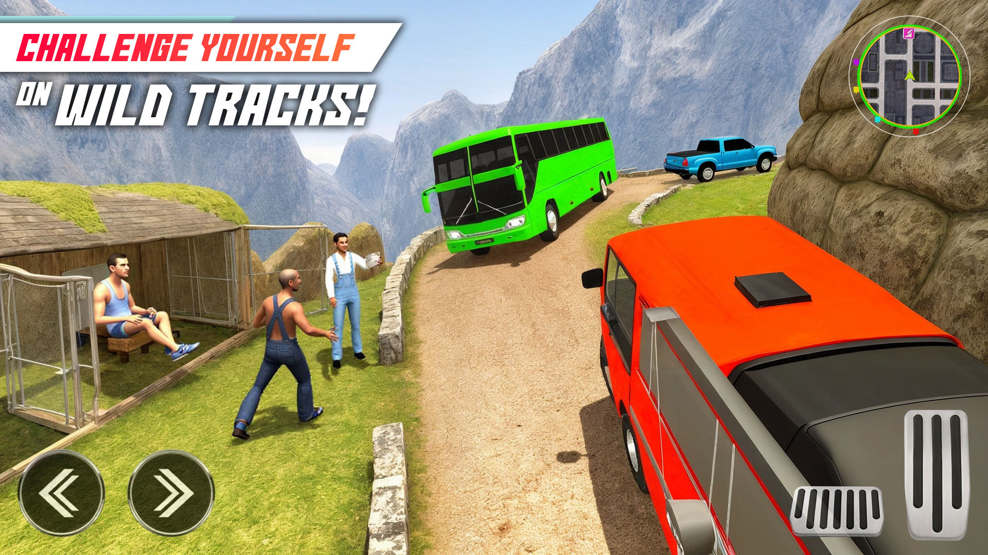 اسکرین شات 5 برنامه Bus Simulator - Offroad Bus