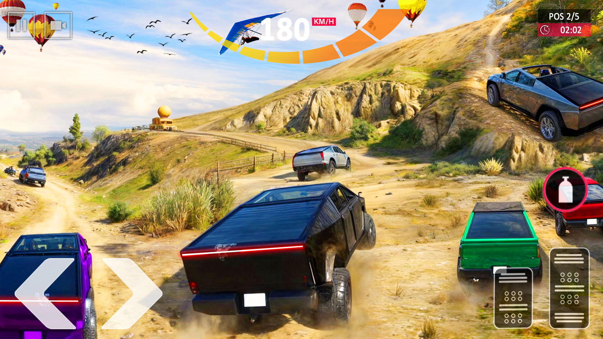 اسکرین شات 1 بازی Cybertruck - Cyber Truck Drive